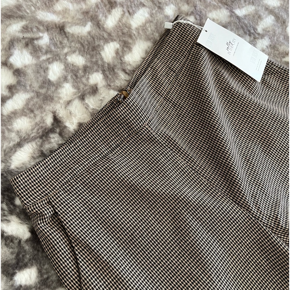 NWT 12th Tribe x Salty Blonde Checkered Trousers